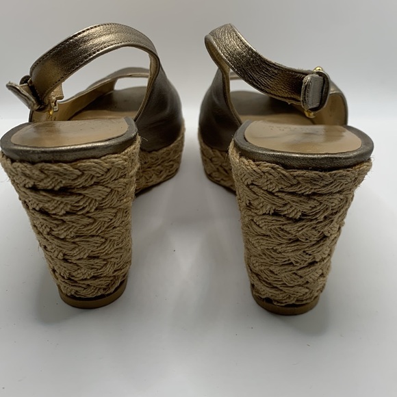 Stuart Weitzman Women’s Espadrille Slingback Wedge Sandals size 7.5 - Picture 9 of 9